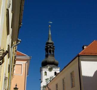爱沙尼亚, 塔林, 教会, 炮楼, 建筑, 欧洲, 历史