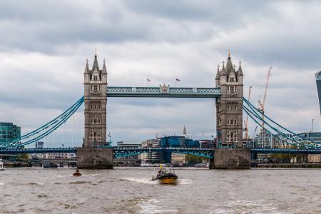 伦敦塔桥, 伦敦, 桥梁, 泰晤士河畔, 英国, 英格兰, 感兴趣的地方