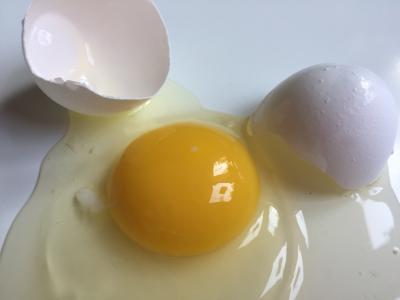 鸡蛋, 碎蛋, 白鸡蛋