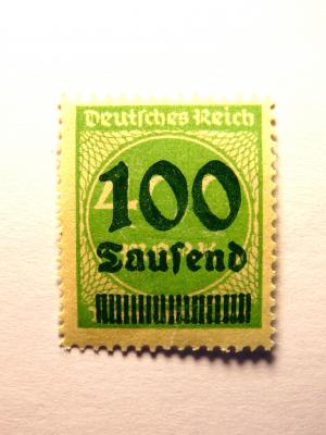 邮票, 发布, reichsmark, 德国