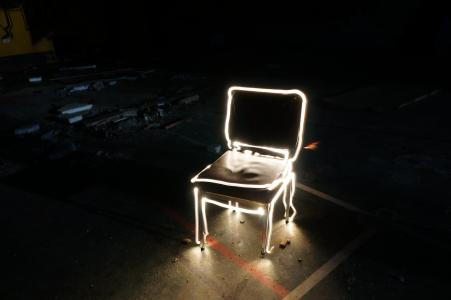 同志, 椅子, 光, 阴影