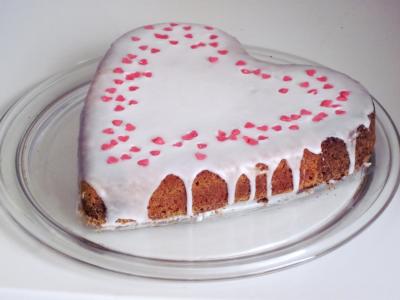 蛋糕, 心, 爱蛋糕, 心脏蛋糕, 爱, 饰品, 吃