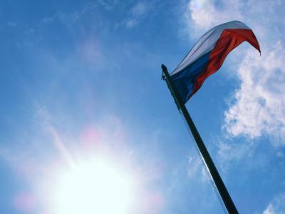 捷克共和国, 国旗, 旗帜, 天空, 太阳, 颜色, 多彩