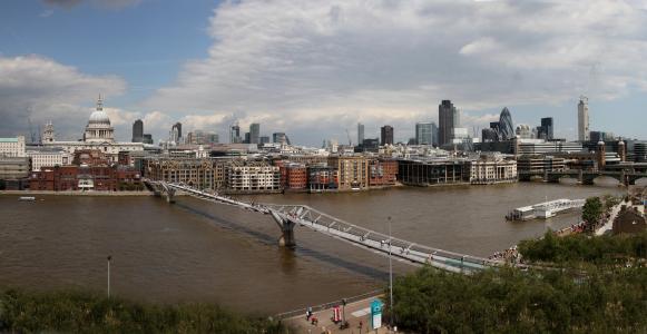 伦敦, 泰晤士河, 英格兰, 河, 建筑, 桥梁, 伦敦桥