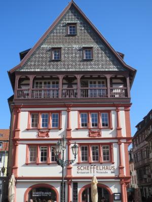 scheffelhaus, 新城, 房子, 建设, 历史, 德国, 建筑