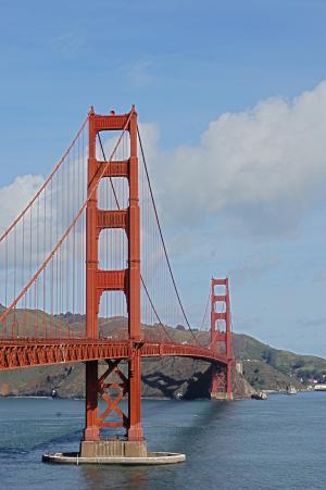 桥梁, 美国, 三藩市, 结构, 金门大桥, 旧金山县, 加利福尼亚州