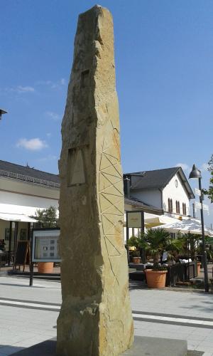 莱茵, wonnegau, osthofen, 纪念碑, 支柱