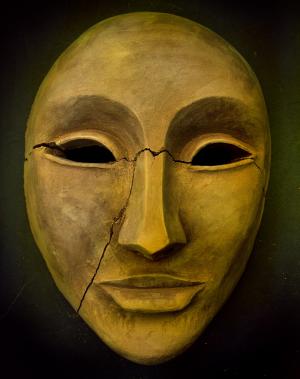 面具, 陶瓷, 表演艺术, 人脸