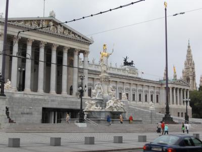 议会, 维也纳, 奥地利, 建筑, 建设