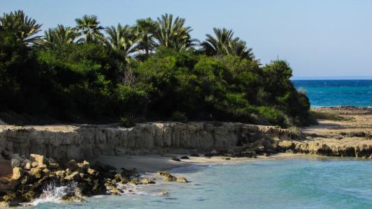 塞浦路斯, protaras, 科夫, 旅游, 度假村, 度假, 风光