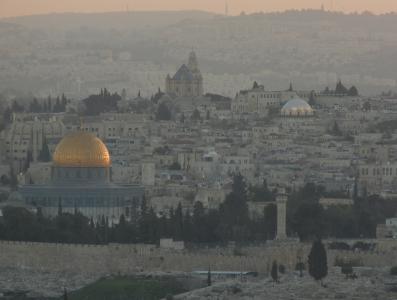 岩石圆顶, 耶路撒冷, 城市景观, 老, 宗教, 清真寺, 寺