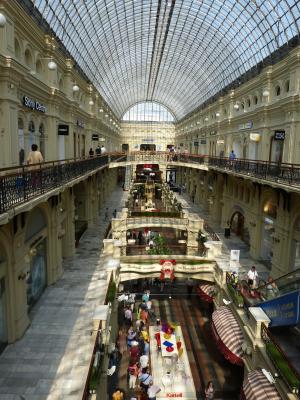 购物中心, 俄罗斯, 莫斯科, 红场, 资本, 从历史上看, 建筑