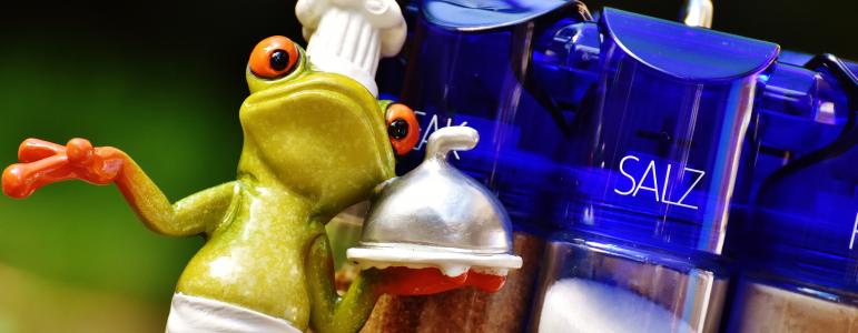 青蛙, 烹饪, 香料, 制备, 吃, 厨师, 成分