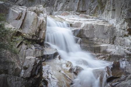 reuss, 圣哥达, 岩石, 来源, 山水, 瑞士, 山脉
