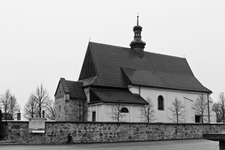 dziekanowice, 教会, 浪漫, 建筑, 老, 历史