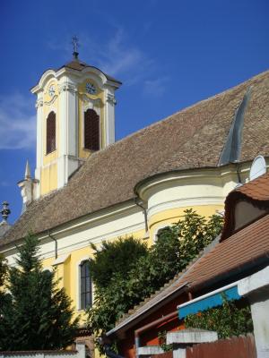 教会, johannis, szentendre, 罗马天主教, 建筑, 匈牙利