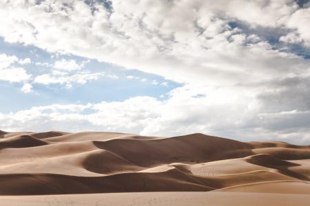沙丘, 沙漠, 热, 干, 气候, 沙子, 沙丘