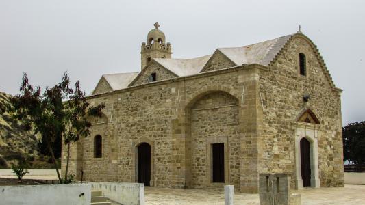 塞浦路斯, 皮拉, panagia asprovouniotissa, 教会, 中世纪, 东正教, 宗教