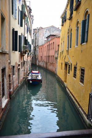 威尼斯, 运河, 意大利, 欧洲, 观光, 旅游, 旅行