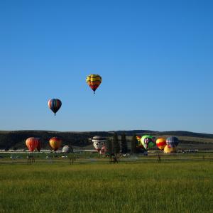 气球, 节日, 其, 犹他州, 发射