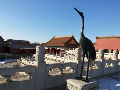国立故宫博物院, 起重机, 支柱, 亚洲, 建筑, 著名的地方, 宫