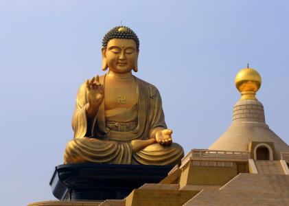 台湾, 大佛, 佛像, 亚洲, 佛教, 佛, 雕像