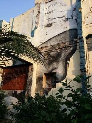 哈瓦那, 古巴, 街头艺术, 壁画, 加勒比海, 建筑, 街道