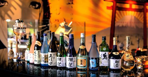 饮料, 瓶, 清酒, 涮锅, 餐厅, 缘故吧, 日本