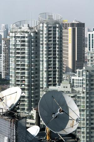 城市景观, 卫星, 上海