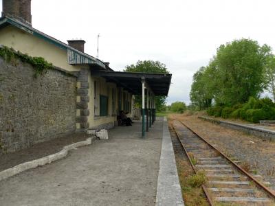 爱尔兰, ballyglunin 火车站, 县戈尔韦, 废弃火车站