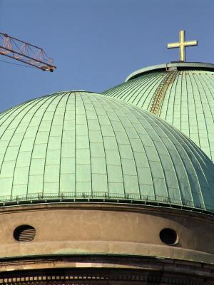 圆顶, 柏林, 教会, 起重机