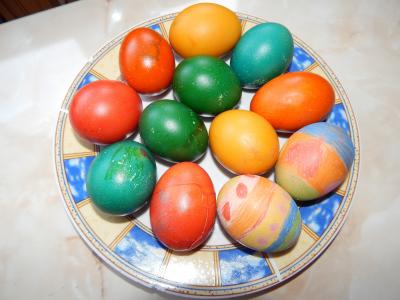 复活节彩蛋, 复活节彩蛋绘画, 传统的