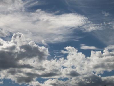 天空, 云彩, cloudscape, 白天, 夏时制, 空间, 天气