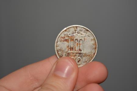硬币, 希腊语, 钱, 生锈
