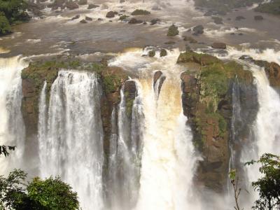 水, 瀑布, 白内障, 自然, 伊瓜苏口, 河, 风景