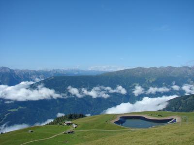 利恩, bergsee, 山脉, 山, 自然, 景观, 夏季