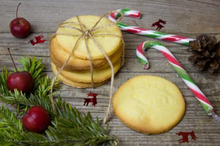 饼干, 圣诞节, 来临, 糕点, 烘烤, 吃, 甜