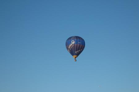 热气球, 空气运动, 飞, 气球, 天空, 系留气球