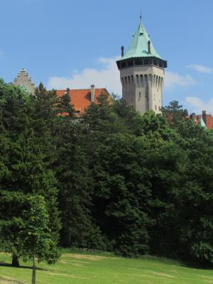smolenice, 城堡, 斯洛伐克, 公园, 塔, 建筑