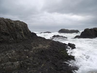 海洋, 水, 岩石, 海, 岩石, 悬崖上, 景观
