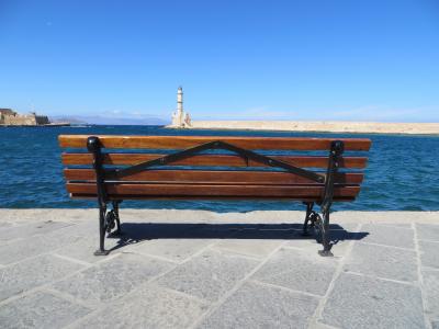板凳, 海, 克里特岛, 长廊