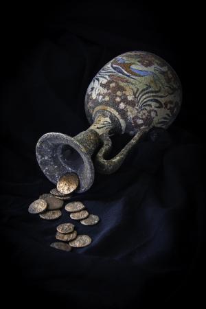 古代, 希腊语, 硬币, 米诺斯, 花瓶, 文化, 历史