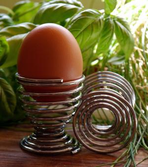 鸡蛋, 持有人, 摆设, 壳, 原始, 蛋壳, 煮熟