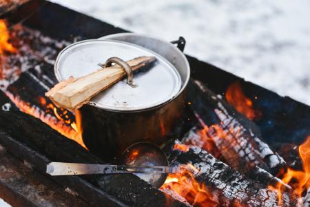 木炭, 煤炭, 烹饪, 晚餐, 火焰, 热, 热