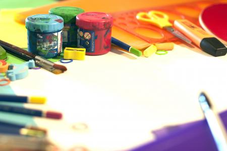 学校用品, 颜色, 塑料, 绘画, 温度, 学校, 多色