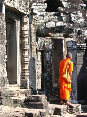 柬埔寨, 和尚, 深藏笏