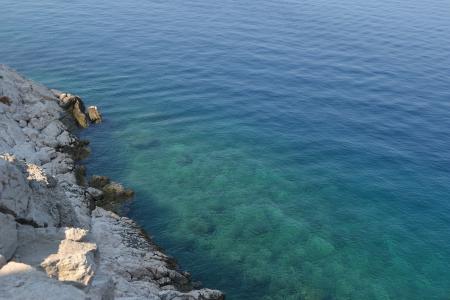 海, 克罗地亚海岸, 克罗地亚, 海岸, 亚德里亚海, 岩石, 欧洲