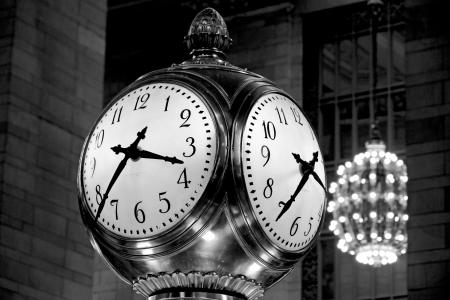 时钟, 大中央车站, 宏观, 时间, 钟面, 老式, 建筑的结构