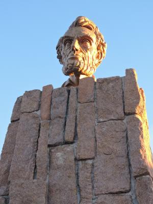 亚伯拉罕 · 林肯, 纪念碑, 纪念, 怀俄明州, 亚伯拉罕 ·, 林肯, 美国