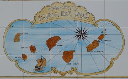 加那利群岛, 特内里费岛, 岛, 西班牙, 图像, 平铺, 岛屿